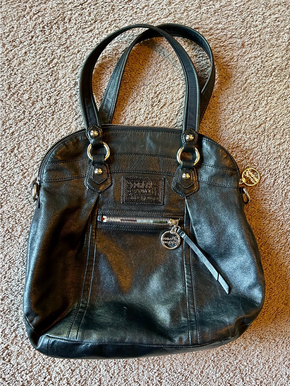 Coach Leather Shoulder Bag